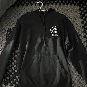 Anti Social Social Club Black Pullover Hoodie